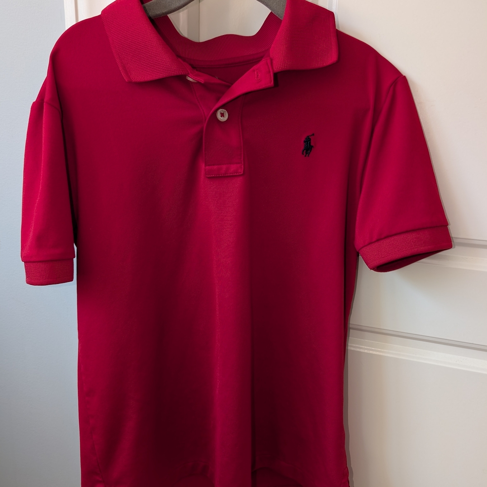 Red Polo Shirt for Kids